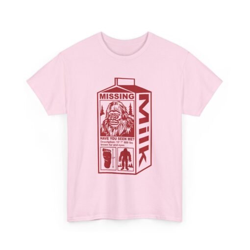 🦶🥛 Missing Bigfoot Unisex T-Shirt – Legendary Laughs in Every Sip - Image 15