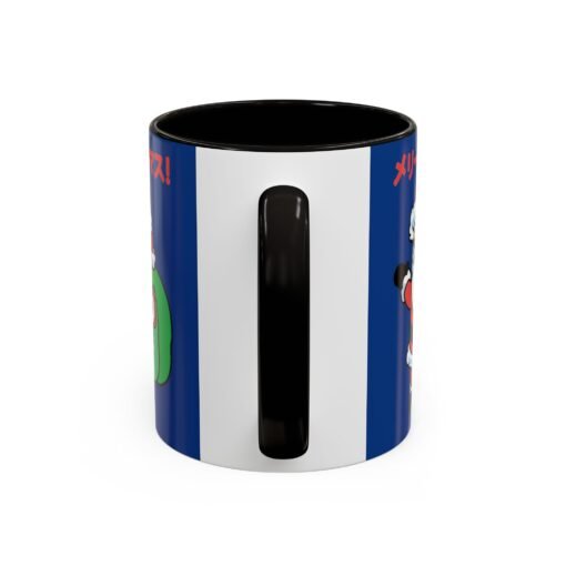 ☕ Kawaii Santa Color Accent Mug – メリークリスマス with Every Sip - Image 7