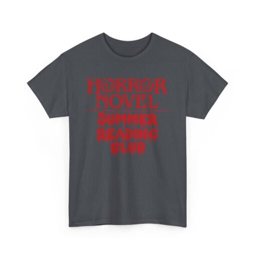 📚🩸 Horror Novel Summer Reading Club Unisex T-Shirt – Get Lost in the Pages... If You Dare - Image 16