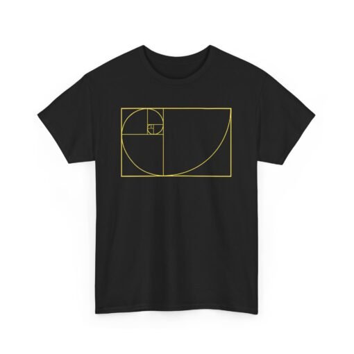 📐 Golden Ratio Spiral Unisex T-Shirt – Where Math Meets Aesthetic