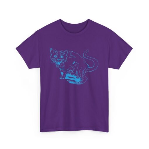 🐾🖤 Hissing Black Cat Unisex T-Shirt – Fierce, Feline, and Full of Attitude - Image 17