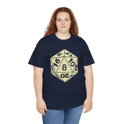 🎲🔥 20-Sided Die Unisex T-Shirt – Roll for Style - Image 6