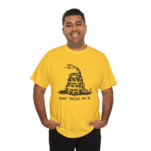 🐍💛 Gadsden Flag Unisex T-Shirt – Don’t Tread on Me - Image 5