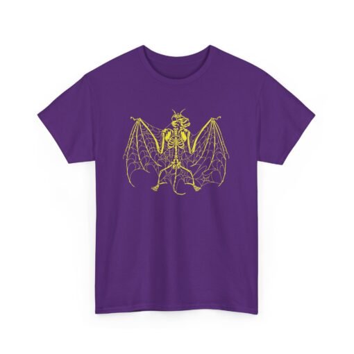 🦇🕸️ Bone-Winged Bat Unisex T-Shirt – Webbed in Darkness - Image 18