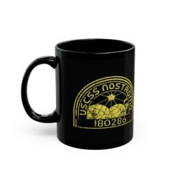 🚀☕ USCSS Nostromo Black Mug – Sip Like You’re Part of the Crew