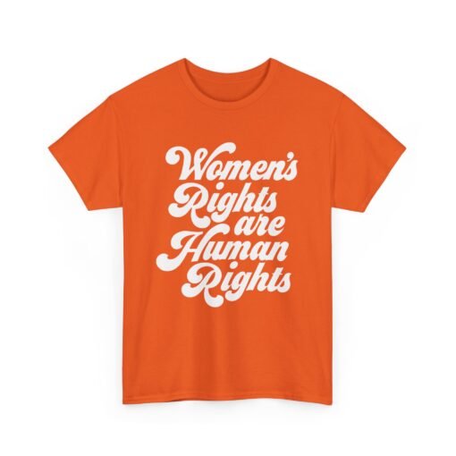 ✊💜 Women’s Rights Are Human Rights Unisex T-Shirt – Wear the Truth - Image 12