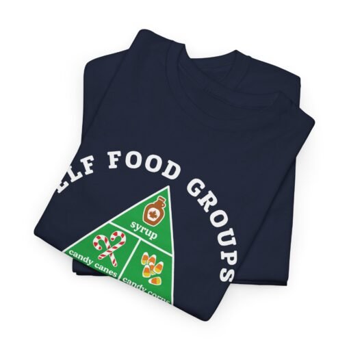 🍬 Elf Food Groups Unisex T-Shirt – Sweet Style, Straight from the North Pole - Image 2