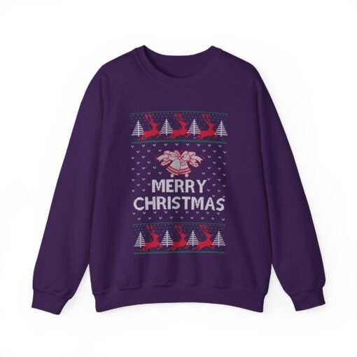 🎄🎅 Merry Christmas Unisex Sweatshirt – Classic Cheer in Ugly Sweater Style - Image 14