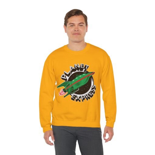🚀 Planet Express Unisex Sweatshirt – Intergalactic Comfort, Futurama Style - Image 7