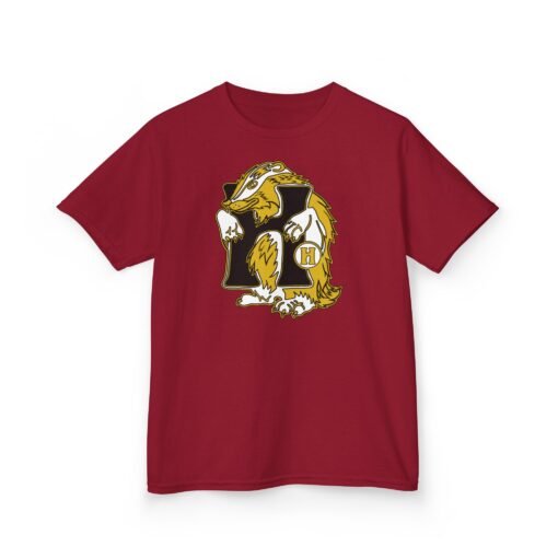 🦡💛 House of Badger Kids’ Cotton T-Shirt – Brave Hearts, Kind Souls - Image 19