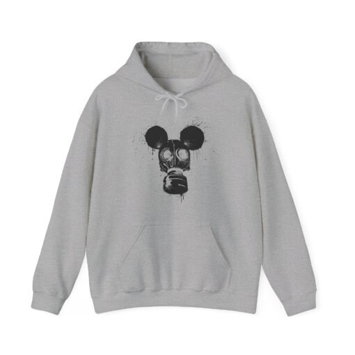 🐭☣️ Gas Mask Mouse Unisex Hoodie – Strange Style, Maximum Comfort - Image 18