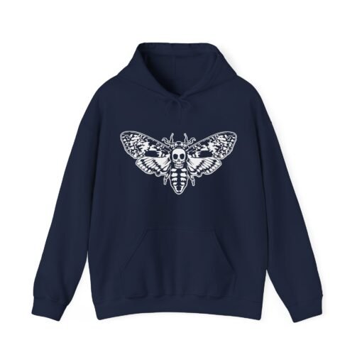 🦋💀 Death's Head Moth Unisex Hoodie – Bold. Mysterious. Unmistakably Cool. - Image 15