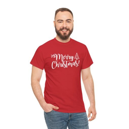 🎄 Merry Christmas Unisex T-Shirt – Festive Vibes, Comfy Feels - Image 7
