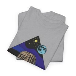 Alternative view of 🗻🔥 Devil’s Tower Unisex T-Shirt – Mysterious Monument, Legendary Vibes