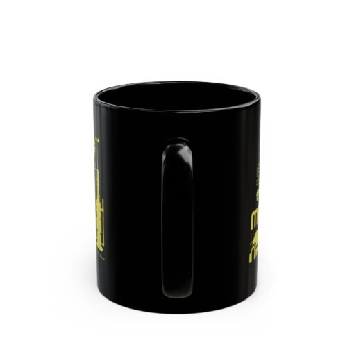 ☕🌞🌵 I Support Family Moisture Farms Black Mug – Brewed on Tatooine, Sipped in Style - Image 5