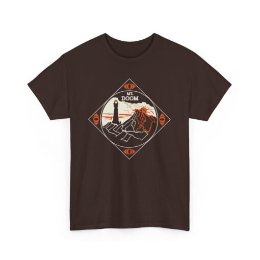 🔥 Mount Doom & Eye of Sauron Unisex T-Shirt – Dark Style, Epic Power - Image 12