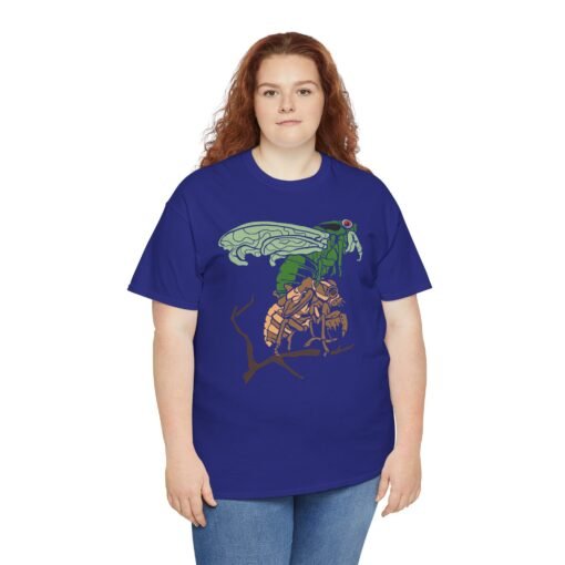 🐛 Molting Cicada Unisex T-Shirt – Transform in Style - Image 5