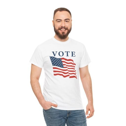 🇺🇸🗳️ Vote Unisex T-Shirt – Your Voice. Your Power. - Image 4