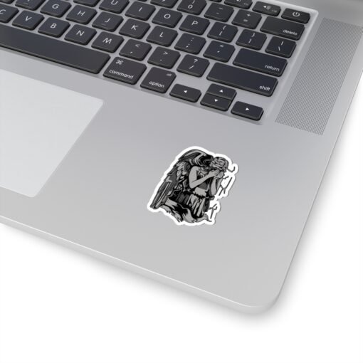 🗿👁️ Weeping Angel Indoor Sticker – Don’t Blink! - Image 8