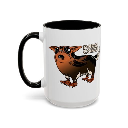 ☕🐶🐧✨ Porgi Corgi Color Accent Mug – Sip with Galactic Cuteness - Image 52