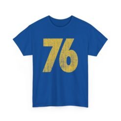 🎮✨ Vault 76 Unisex T-Shirt – Bold, Gold, and Ready to Explore
