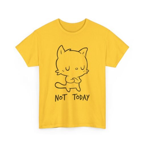 😾🛑 Not Today Unisex T-Shirt – Cattitude Activated - Image 17