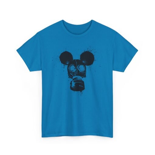 🐭☣️ Gas Mask Mouse Unisex T-Shirt – Cute, Creepy, and Ready for Anything - Image 23