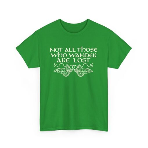 🌿 Not All Those Who Wander Are Lost Unisex T-Shirt – Elven-Inspired Adventure Wear - Image 15