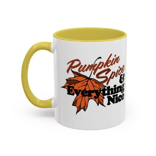 🎃☕ Pumpkin Spice & Everything Nice Accent Mug – Sip into Autumn - Image 24