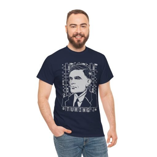 🧠💻 Alan Turing Unisex T-Shirt – Codebreaker. Visionary. Icon. - Image 4