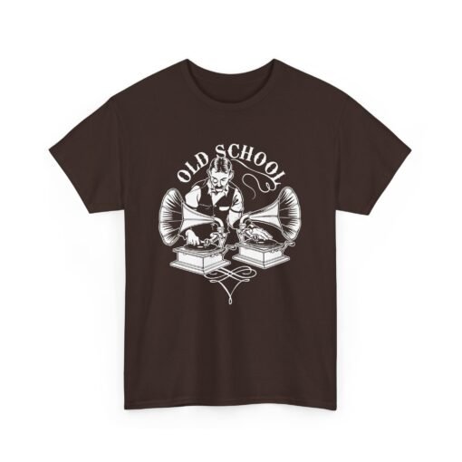 Old School DJ | Unisex | Heavy Cotton | T-Shirt | Music | Disc Jockey - Image 13