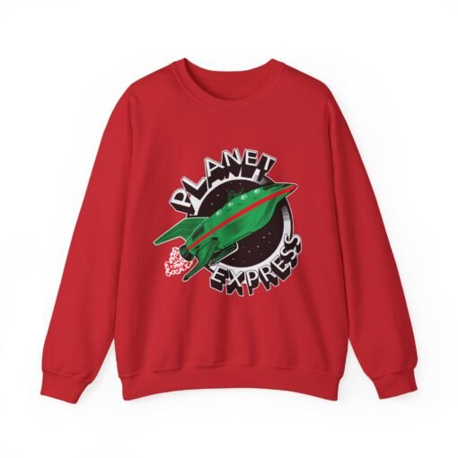 🚀 Planet Express Unisex Sweatshirt – Intergalactic Comfort, Futurama Style - Image 16