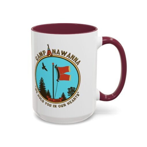 ☕🏕️🩲 Camp Anawanna Color Accent Mug – We Hold You in Our Hearts (and Hands) - Image 74