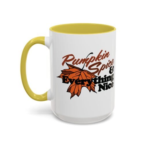 🎃☕ Pumpkin Spice & Everything Nice Accent Mug – Sip into Autumn - Image 44