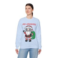 🎄 Kawaii Santa Unisex Sweatshirt – メリークリスマス, Cutified - Image 8