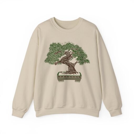 🌳 Bonsai Tree Unisex Sweatshirt – Rooted in Calm, Styled for Comfort - Image 9