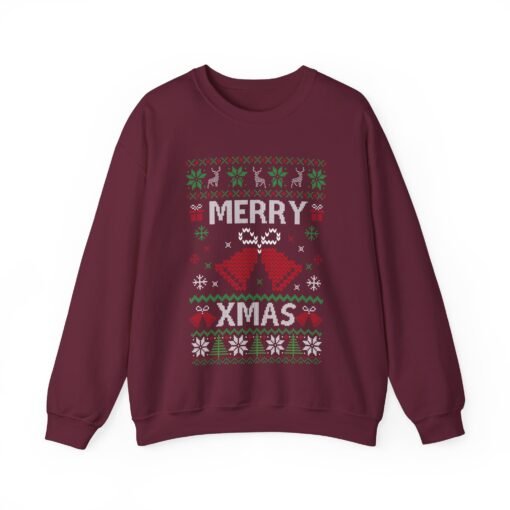 🔔🎅 Merry XMAS Unisex Sweatshirt – Ring in the Season with Style - Image 10