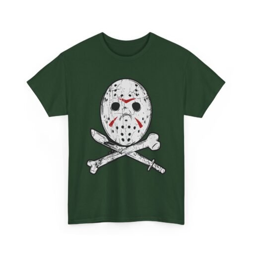 🏴‍☠️🔪 Camp Slasher Unisex T-Shirt – The Jolly Roger of Horror - Image 18