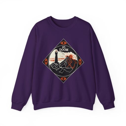 🔥 Mount Doom & Eye of Sauron Unisex Sweatshirt – Dark Elegance for Bold Fans - Image 18