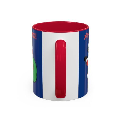 ☕ Kawaii Santa Color Accent Mug – メリークリスマス with Every Sip - Image 4