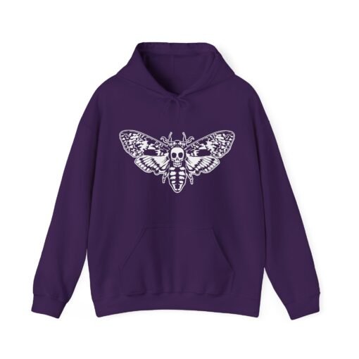 🦋💀 Death's Head Moth Unisex Hoodie – Bold. Mysterious. Unmistakably Cool. - Image 16