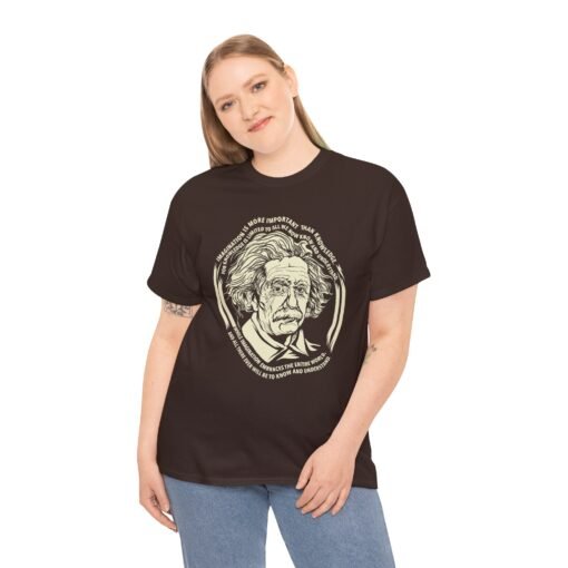 🧠✨ Einstein Imagination Unisex T-Shirt – Think Beyond the Possible - Image 4