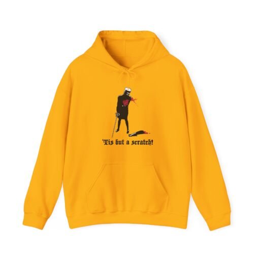 ⚔️ 'Tis But a Scratch Unisex Hoodie – Monty Python-Approved Resilience - Image 13