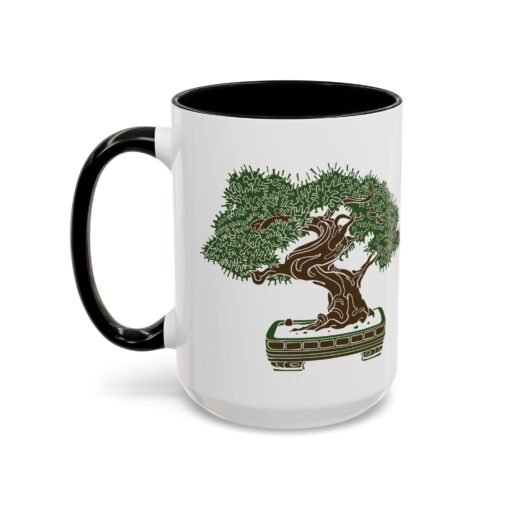 🌳 Bonsai Tree Accent Mug – Sip in Stillness - Image 52