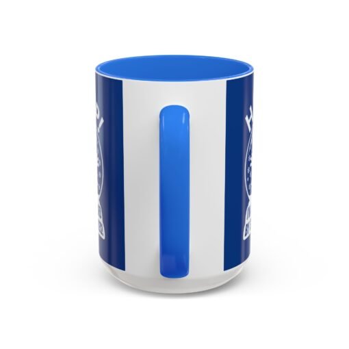 ☕❄️🎄 Help! I'm Surrounded By Snowflakes Color Accent Mug – Sip with Seasonal Sass - Image 39