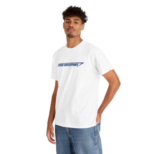 🛠️🔴 Stark Industries Unisex T-Shirt – Powered by Genius - Image 8