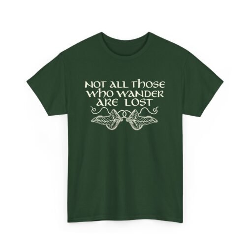 🌿 Not All Those Who Wander Are Lost Unisex T-Shirt – Elven-Inspired Adventure Wear - Image 13