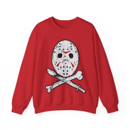 🏴‍☠️🔪 Camp Slasher Unisex Sweatshirt – Classic Horror, Killer Comfort - Image 12