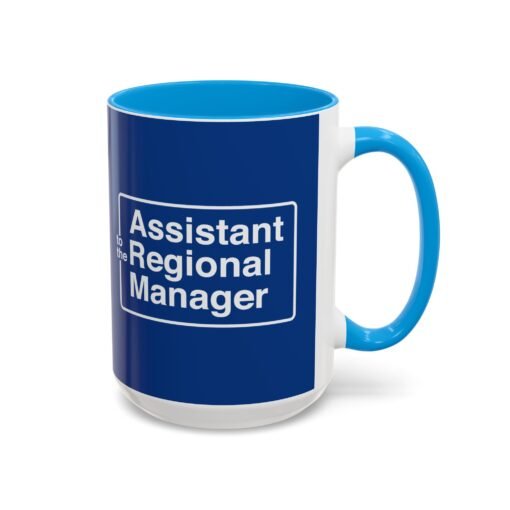 📛☕ Assistant to the Regional Manager Accent Mug – Sip Like It’s a Corporate Power Move - Image 30