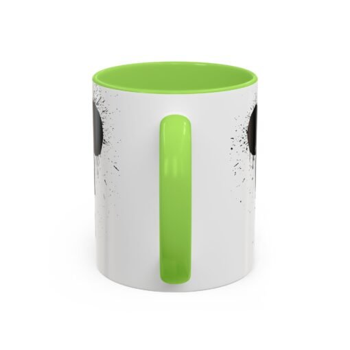🐭☣️ Gas Mask Mouse Accent Mug – Sip with a Side of Strange - Image 35